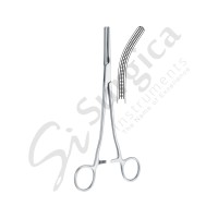 Rogers Hysterectomy Forceps Curved 250 mm Fig. 2