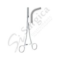 Rogers Hysterectomy Forceps Curved 230 mm Fig. 4