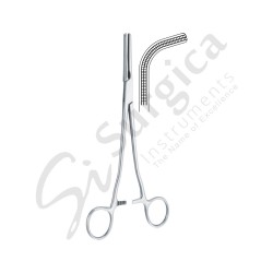 Rogers Hysterectomy Forceps Curved 230 mm Fig. 4