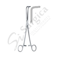 Finochietto Kidney Pedicle And Gall Duct Forceps Extra Curved 240 mm