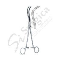 Guyon Kidney Pedicle And Gall Duct Forceps Curved 200 mm