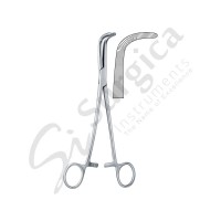 Gray Kidney Pedicle And Gall Duct Forceps Curved 230 mm Fig. 2