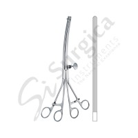 Lane Atraumatic Intestinal Clamp Forceps Straight 300 mm