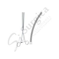 Mayo-Robson Atraumatic Intestinal Clamp Forceps Curved 250 mm