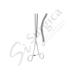 Kocher Atraumatic Intestinal Clamp Forceps Curved 220 mm