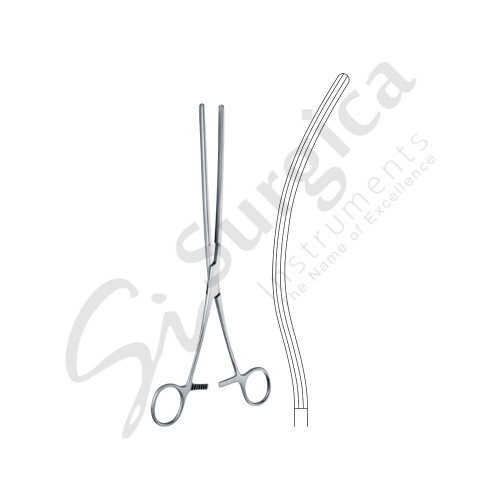 Kocher Intestinal Clamps Curved 280 mm