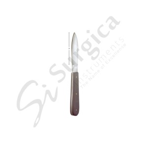 Virchow Autopsy Knive  255 mm –10" x=80 mm – 3 1/2 "