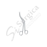 De Bakey Artery Scissor Offset Scissors, S-Shaped 155 mm