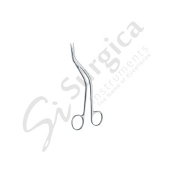 De Bakey Artery Scissor Offset Scissors, S-Shaped 155 mm
