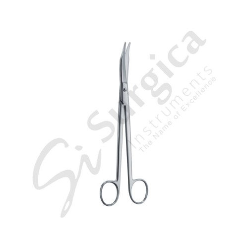 Martin Cartilage Scissors Curved,Saw Edge 190 mm