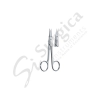 Systrunk Nail Splitting Scissors Curved 130 mm