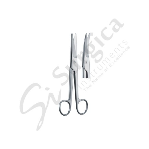 Mayo-Noble Dissecting Scissors Curved 170 mm Blunt / Blunt
