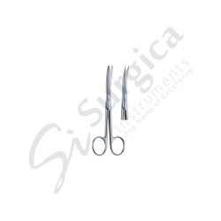 Fine Operating Scissors Curved 120 mm Sharp / Sharp