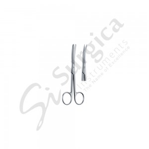 Fine Operating Scissors Curved 120 mm Sharp / Sharp
