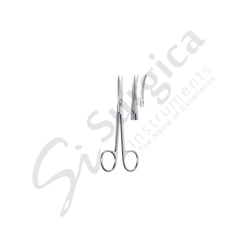 Wagner Fine Operating Scissors Curved 120 mm