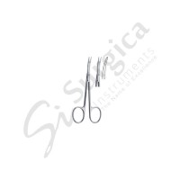 Littler Fine Operating Scissors Curved 115 mm