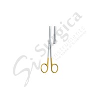 Metzenbaum TC Dissecting Scissors Straight 115 mm, Fig. 1 Blunt / Blunt
