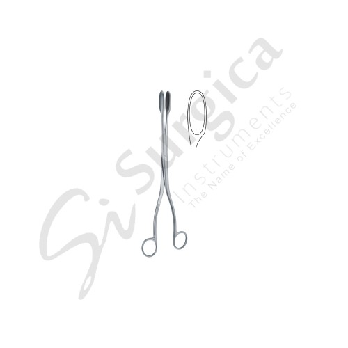 Winter Abortion forceps Straight / Curved 280 mm – 11 " Fig. 2