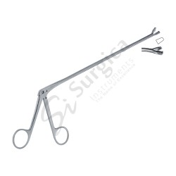 Wittner Cervical Biopsy and Specimen Forcep Curved 230 mm – 9 "