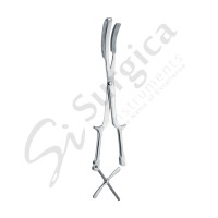 Braun Obstetrics Cranioclast, One Jaw Fenestrated 42 cm – 16 1/2 "