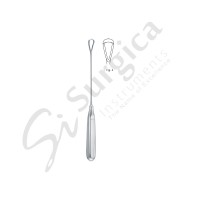 Sims Uterine Curette Blunt, Malleable Fig.4: X 11 mm 250 mm – 9 3/4 "