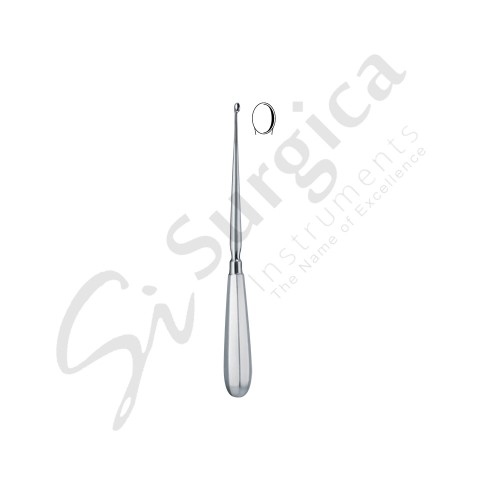 Simon Uterine Spoon Sharp, Rigid Fig. 3 250 mm – 9 3/4 "