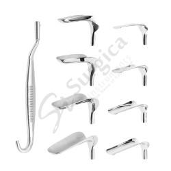 Bozemann Vaginal Speculum Set 22 cm