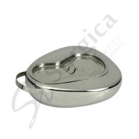 Hospital Stainless Steel Bed Pan with Cover