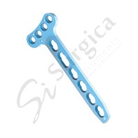 3.5mm Wise-Lock Small “T” Plate, Right Angled, (4 Head Holes)