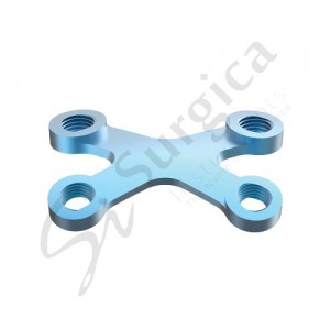 2.7mm Wise-Lock X-Plate 4 Hole