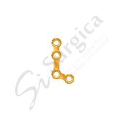 L Shape Plate 4 Hole Right Short Stem