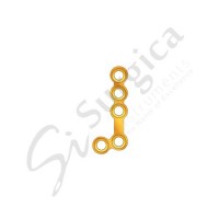 L Shape Plate 5 Hole Left