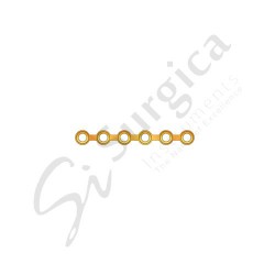 Straight Plate 6 Hole Without Stem