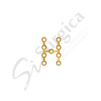 H Shape Plate 9 Hole Without Stem
