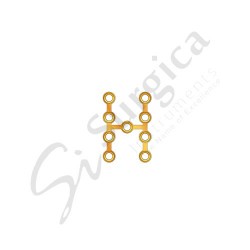 H Shape Plate 9 Hole Without Stem
