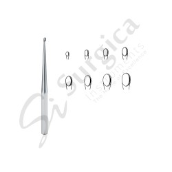 Bruns Bone Curette Solid  23 cm – 9 "