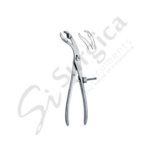 Bone Holding Forceps 15 cm – 6 " x = 2.5 mm