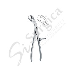 Bone Holding Forceps 19 cm – 7 1/2 " x = 6.5 mm