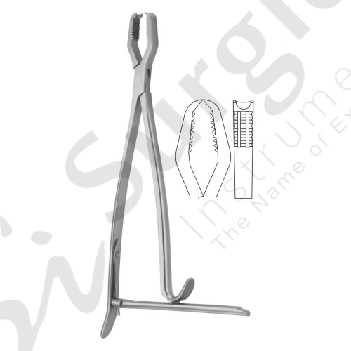 Verbrugge Bone Holding Forceps 25 cm - 9 3/4"