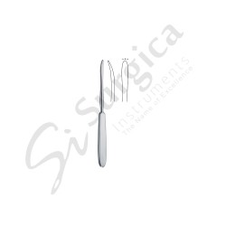 Quervain Periosteal Elevator 195 mm – 7 3/4 " ( x = 6 mm )