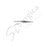 Cushing Surgery Dressing & Tissue Forceps Curved 17 cm