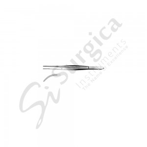 Cushing Surgery Dressing & Tissue Forceps Curved 17 cm