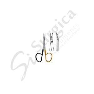 Iris Ribbon Handle Delicate Scissors Straight & Curved 9.5 cm