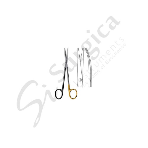 Metzenbaum-Slim Dissecting Scissors Straight & Curved 18 cm