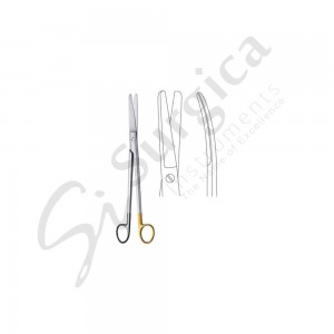 Sims Abdominal Scissors Straight & Curved 20 cm