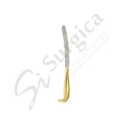 TBTS-Style Spatula Breast Retractor and Dissector, semi-malleable 31.8 cm