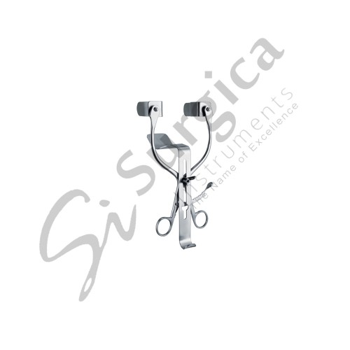 Millin Bladder Retractor Complete Set With Cold Light Carrier