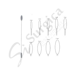 Bakes Gall Duct Dilators 9 Pcs Set Fig.3  To Fig.11 