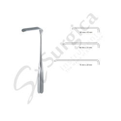 Sauerbruch Retractor 225 mm – 8 3/4 "