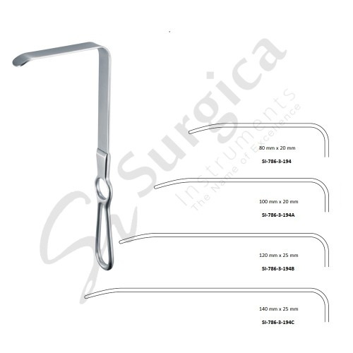 Brunner Wundhaken Retractor 25 cm – 9 3/4 "